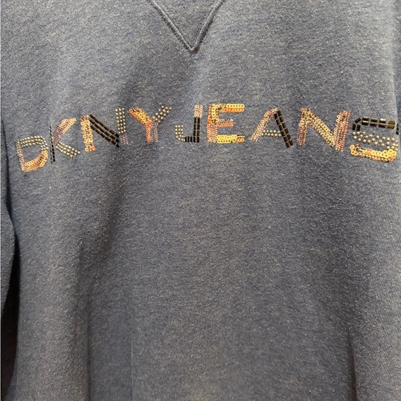 DKNY Blue Sweatshirt - Picture 3 of 6